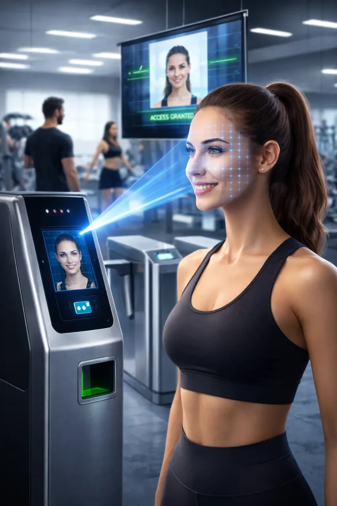 contro de acceso por reconocimiento facial